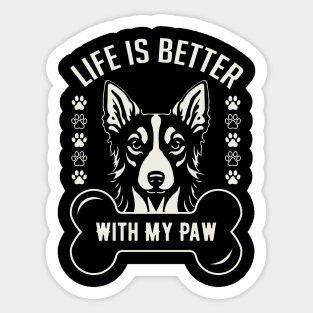 DOG BEST FRIEND Sticker